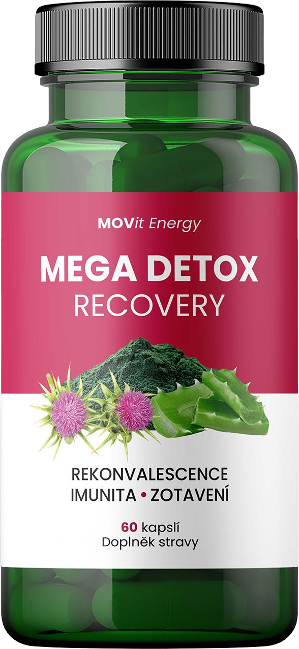 MEGA DETOX RECOVERY, 60 kapslí