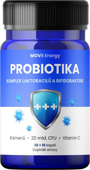 Probiotika - komplex laktobacilů a bifidobakterií 30+10 kapslí