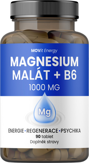 Magnesium Malát 1000 mg + B6, 90 tablet