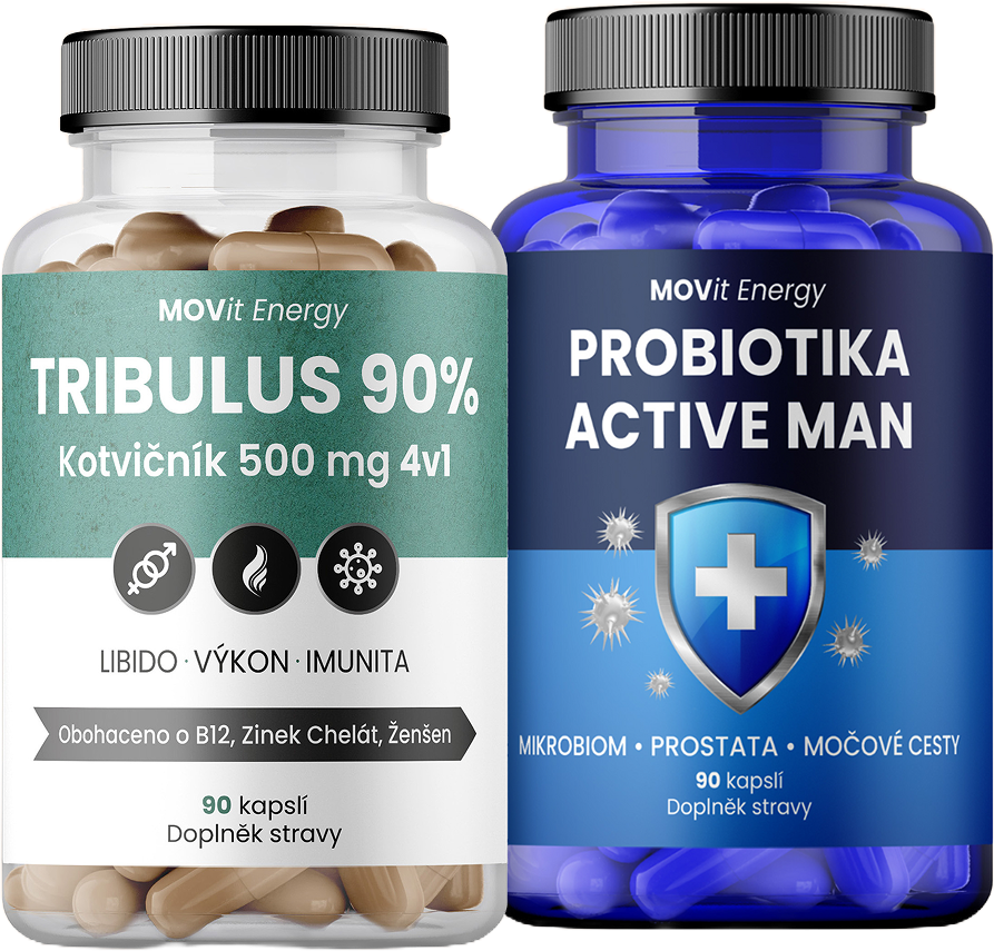 Mužská vitalita (Probiotika, Tribulus)