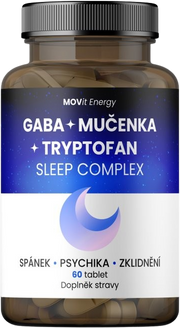 Sleep Complex GABA + Tryptofan + Mučenka, 60 tablet