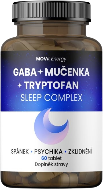 Sleep Complex GABA + Tryptofan + Mučenka, 60 tablet