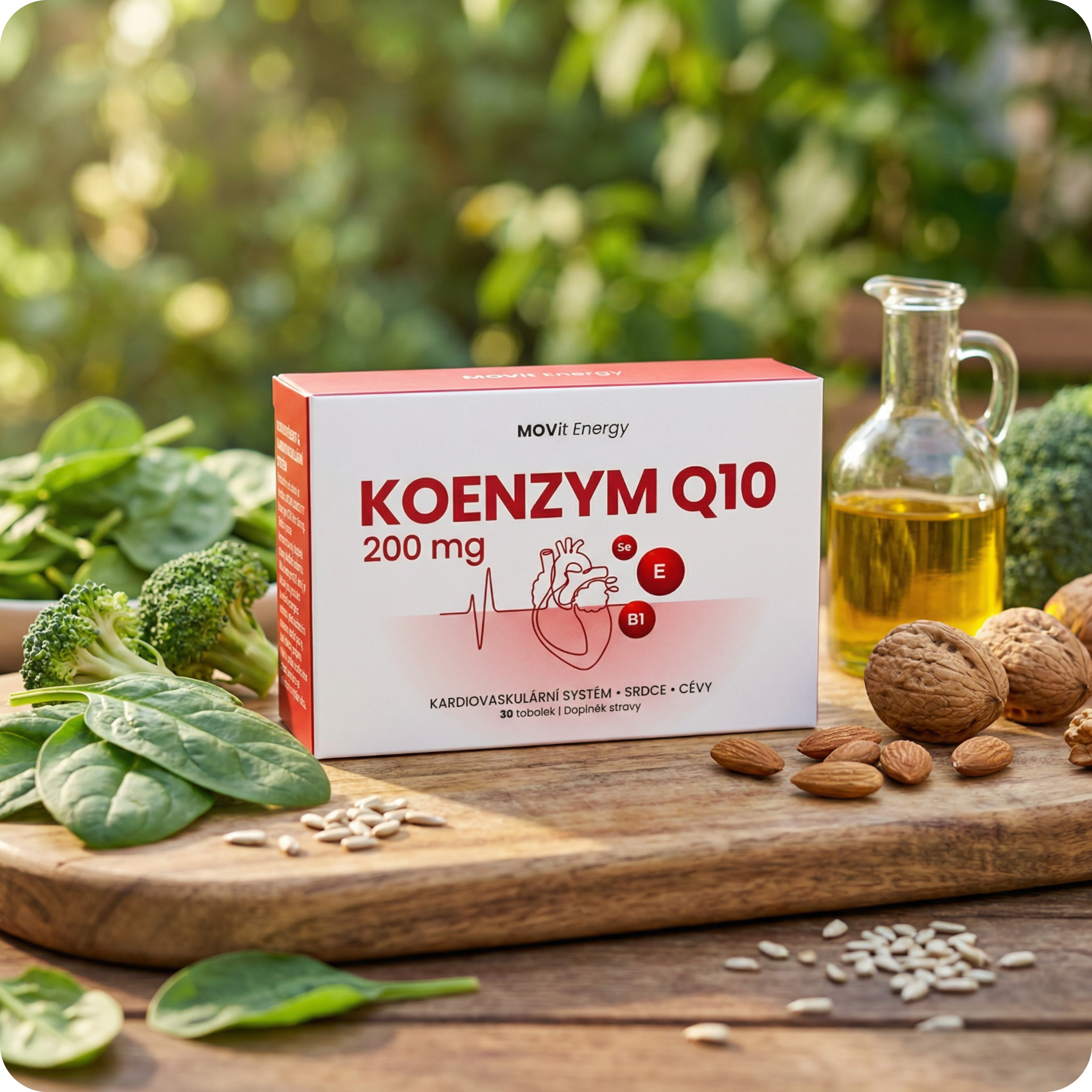 Koenzym Q10 200 mg Extra Strong, 30 tobolek