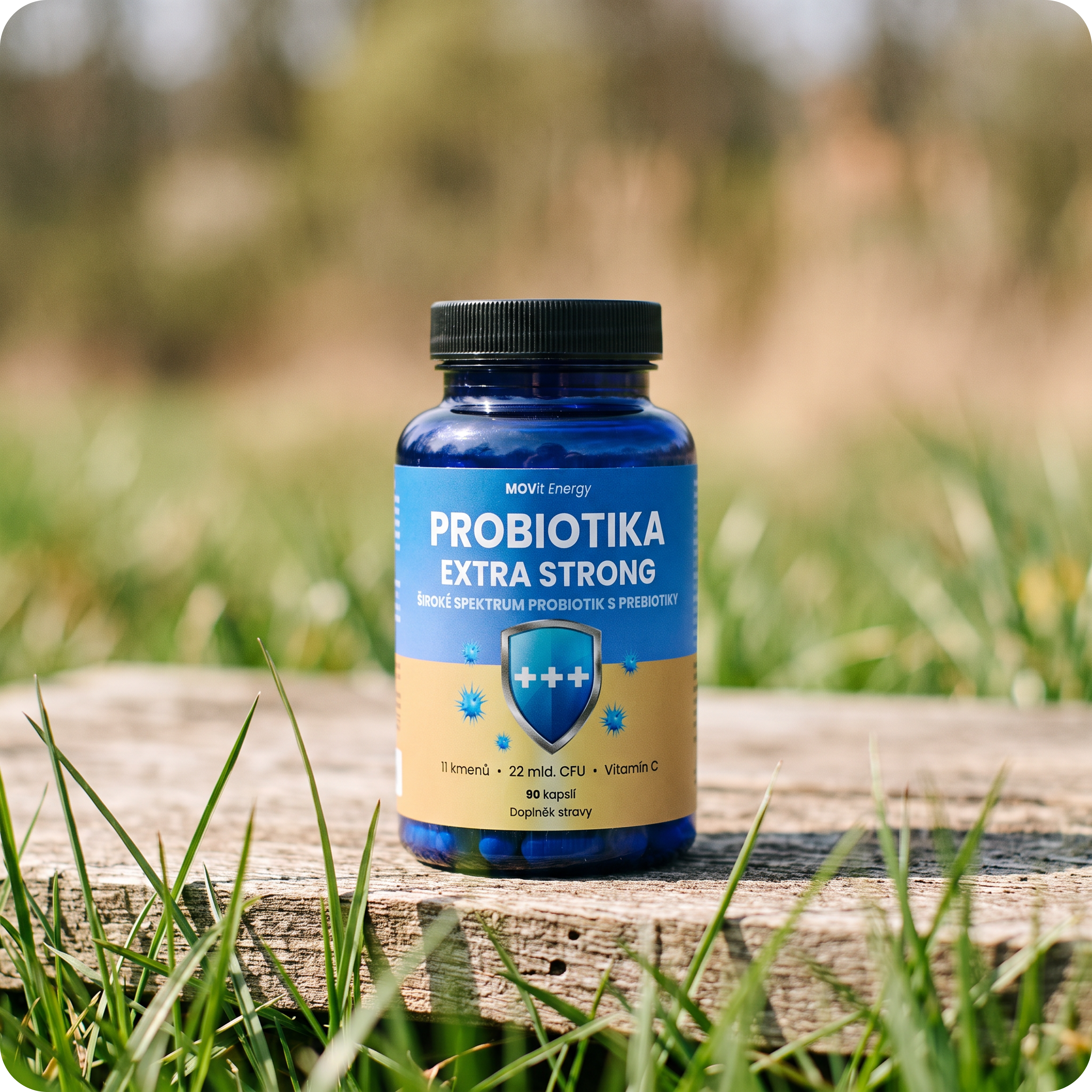 Probiotika EXTRA STRONG, 90 veganských kapslí