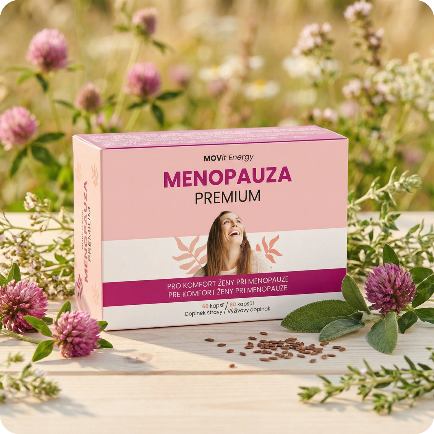 Menopauza Premium, 60 kapslí