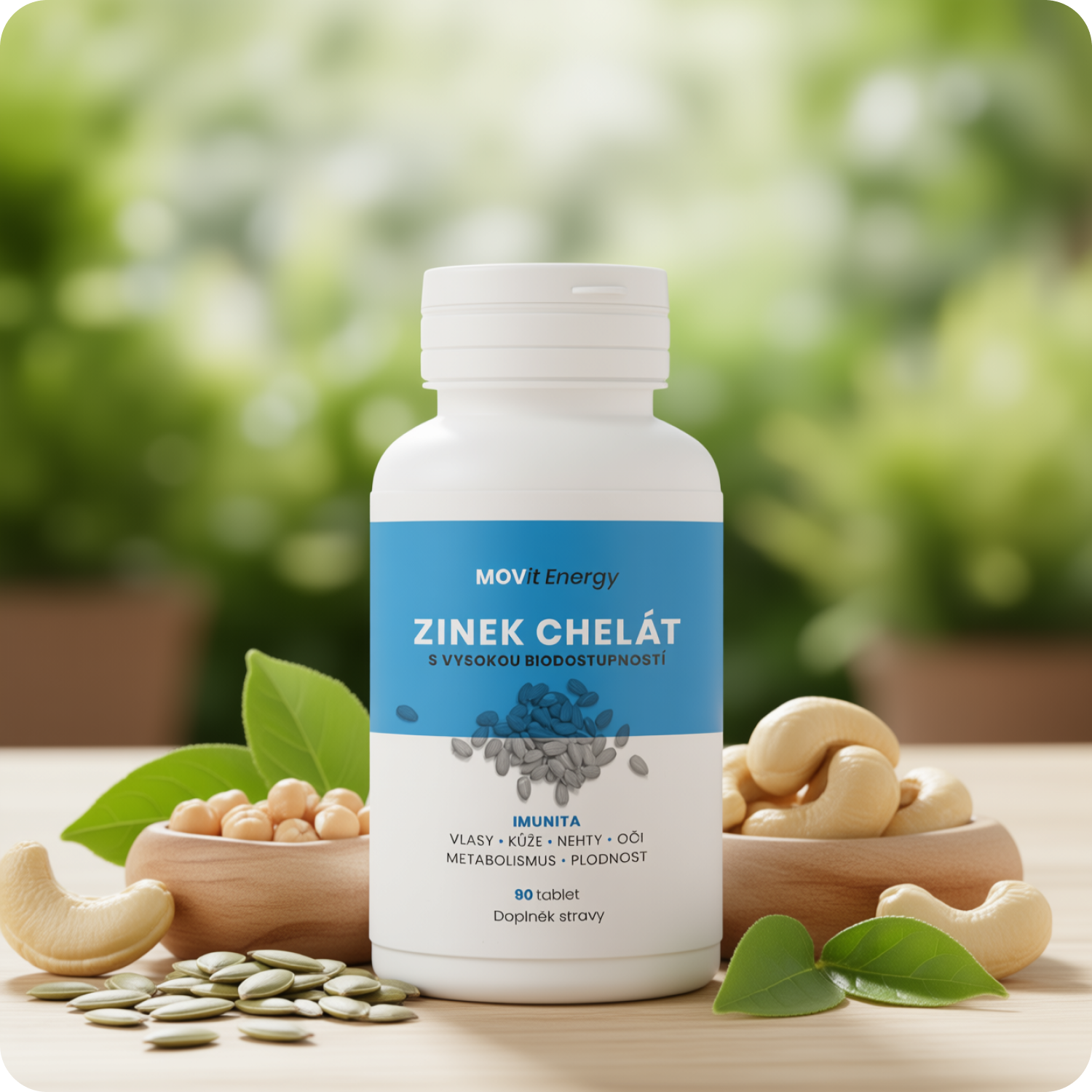 Zinek Chelát 15 mg, 90 tablet