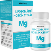 Lipozomální Hořčík Citrát, 60 veganských kapslí