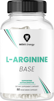 L-Arginin base, 90 vegetariánských kapslí