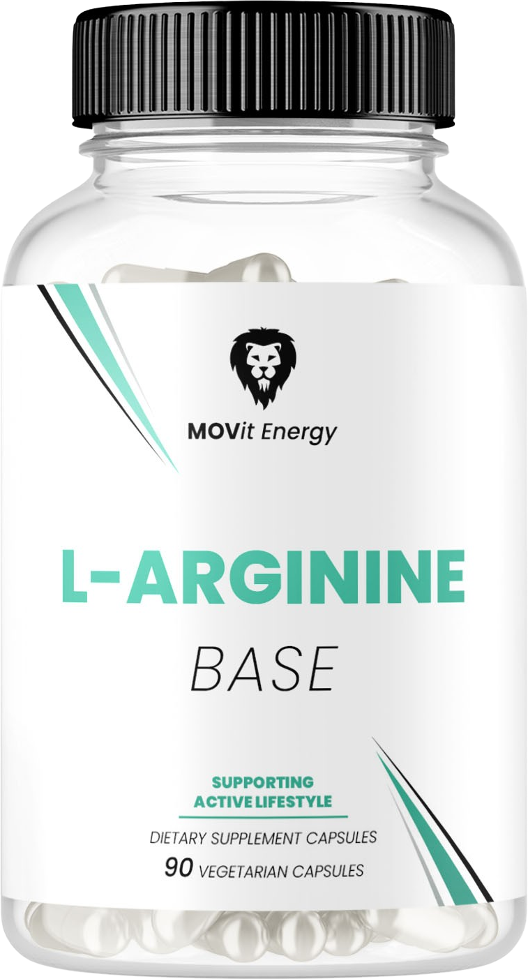 L-Arginin base, 90 vegetariánských kapslí