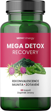 MEGA DETOX RECOVERY, 60 kapslí