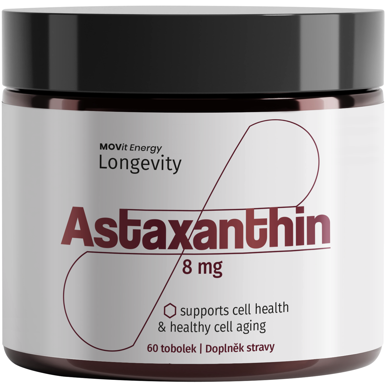 Astaxanthin 8 mg, 60 tobolek