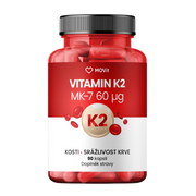 MOVit Vitamin K2 MK-7 60 mcg, 90 kapslí