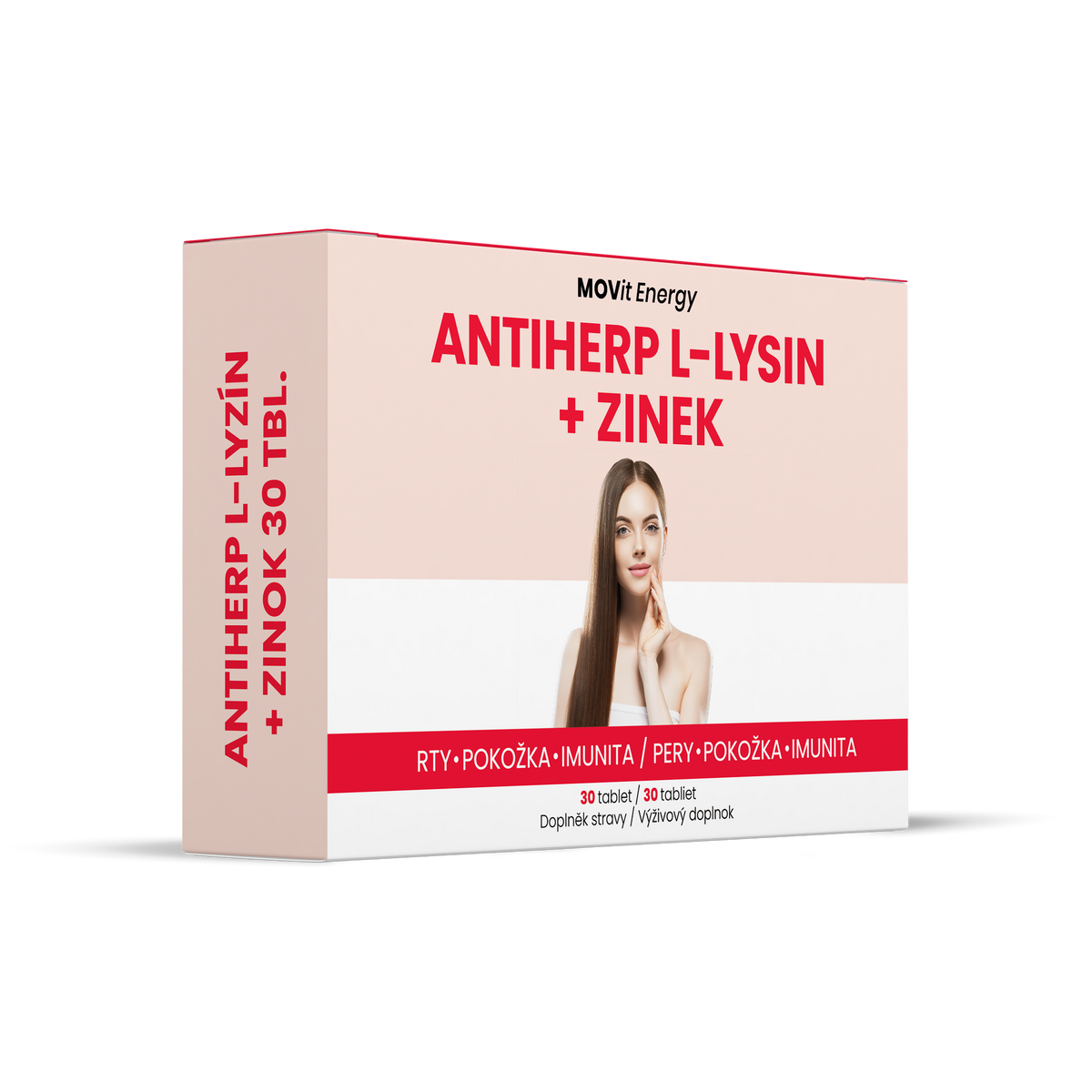 AntiHerp L-Lysin + Zinek, 30 tablet