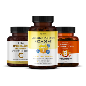 Silná imunita (Omega, B-Komplet, Vitamin C)