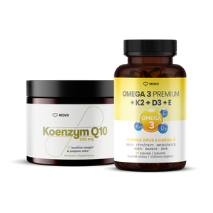 Duo pro srdce (Omega 3+D3+K2, Koenzym Q10)