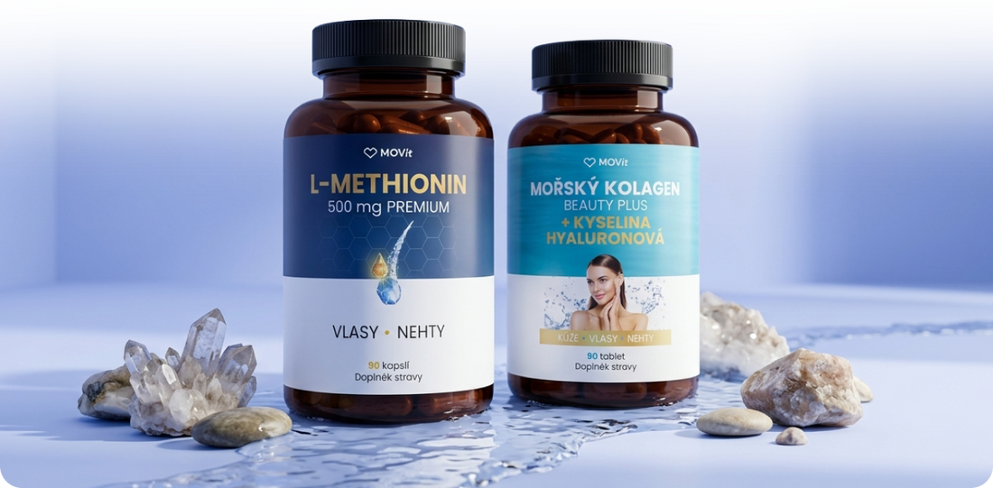 Beauty balíček – Mořský kolagen Beauty Plus a L-Methionin