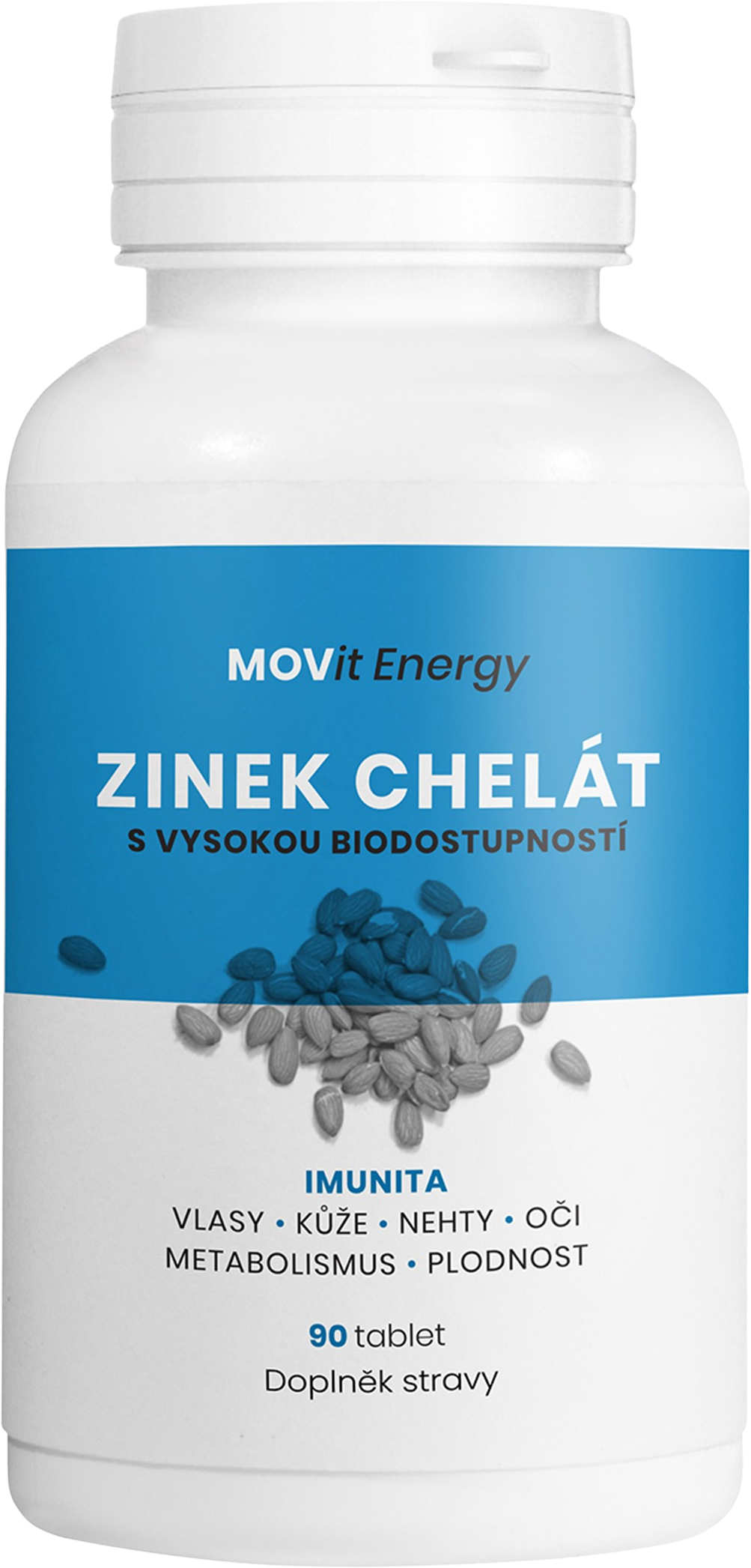 Zinek Chelát 15 mg, 90 tablet
