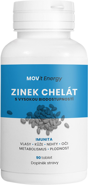 Zinek Chelát 15 mg, 90 tablet