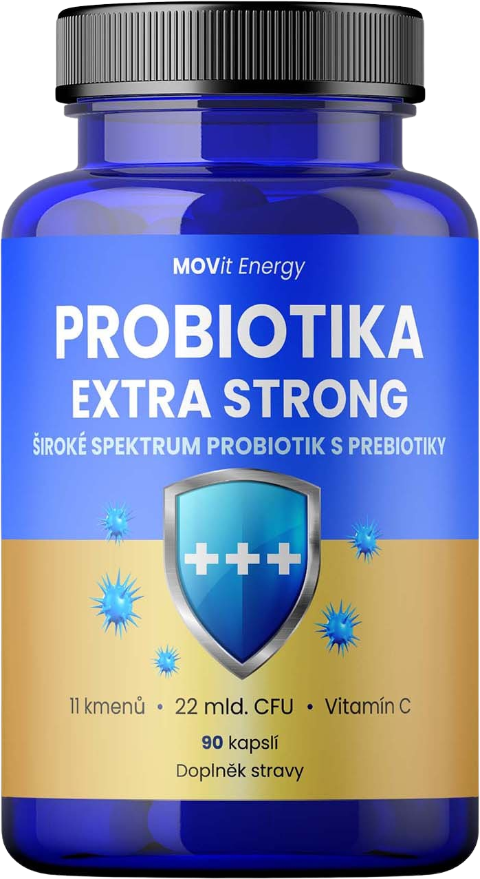 Probiotika EXTRA STRONG, 90 veganských kapslí