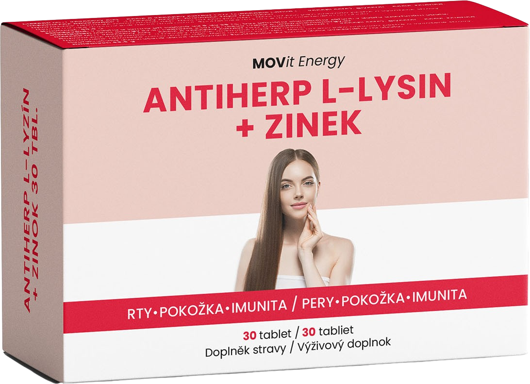 AntiHerp L-Lysin + Zinek, 30 tablet