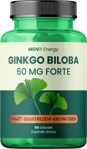 Ginkgo Biloba 60 mg FORTE, 90 tobolek