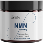 NMN 500 mg, Nikotinamid mononukleotid, 60 kapslí