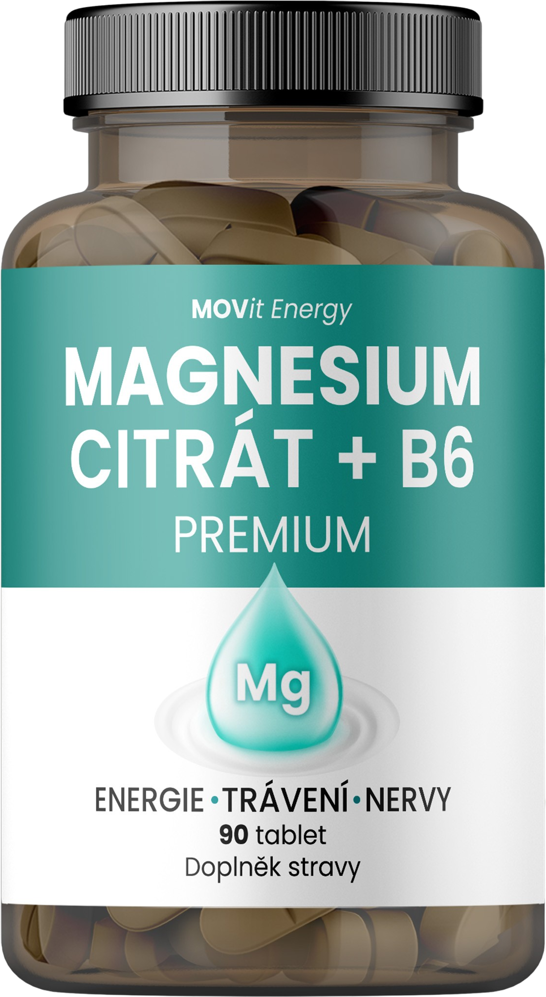 Magnesium Citrát 100 mg + B6, 90 tablet