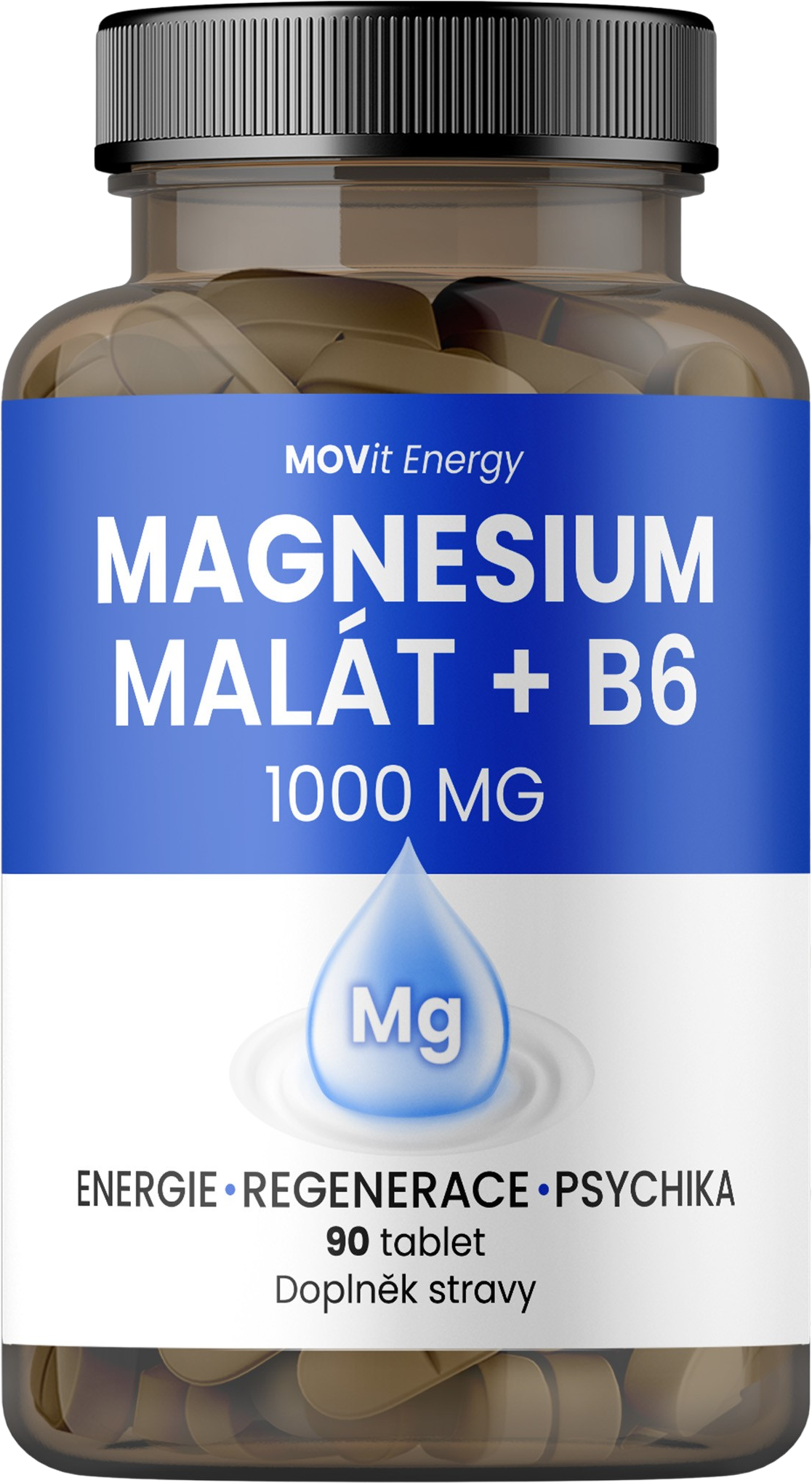 Magnesium Malát 1000 mg + B6, 90 tablet