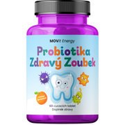 Probiotika pro děti ZDRAVÝ ZOUBEK, 60 cucavých tablet