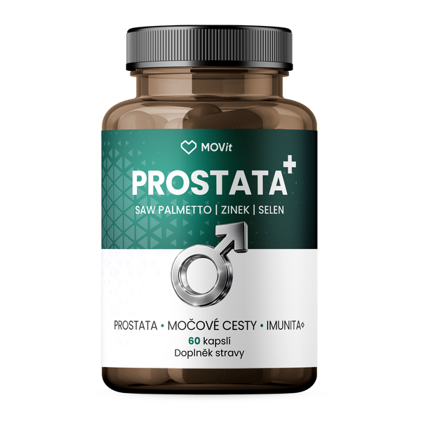 PROSTATA+ Saw palmetto & zinek & selen, 60 kapslí