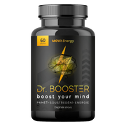 Dr. Booster - paměť, soustředění, energie, 60 veganských tablet