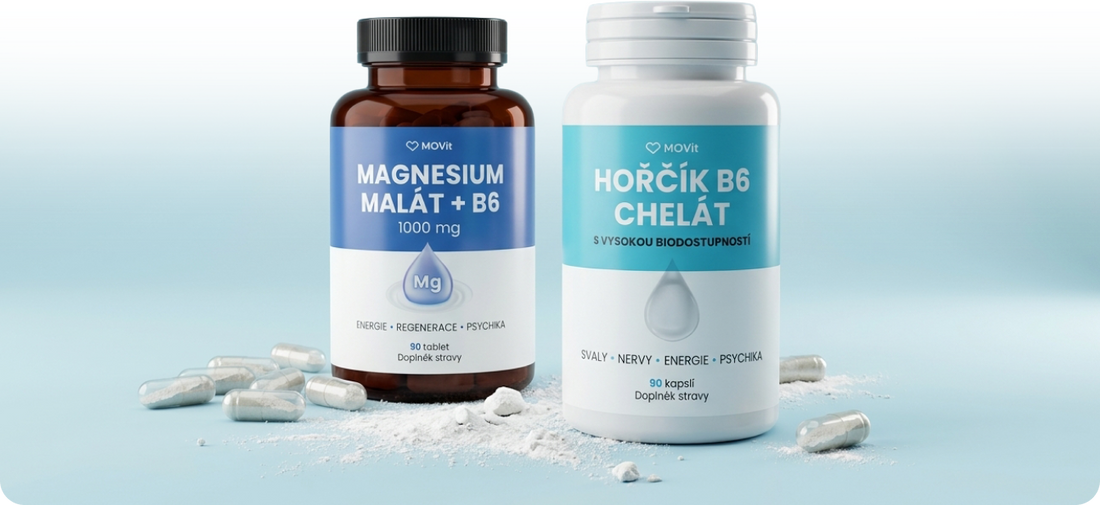 Duo Hořčíků – Malát a Bisglycinát