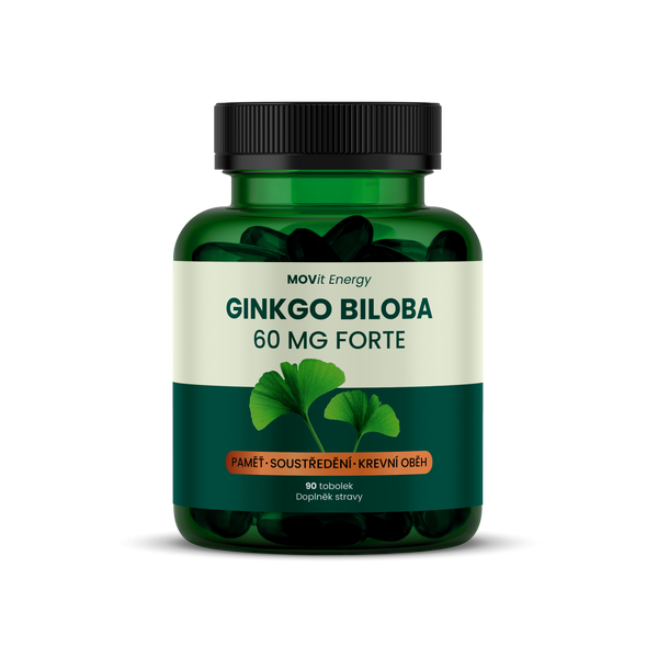 Ginkgo Biloba 60 mg FORTE, 90 tobolek