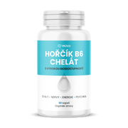 Hořčík B6 Chelát 100 mg, 90 veganských kapslí