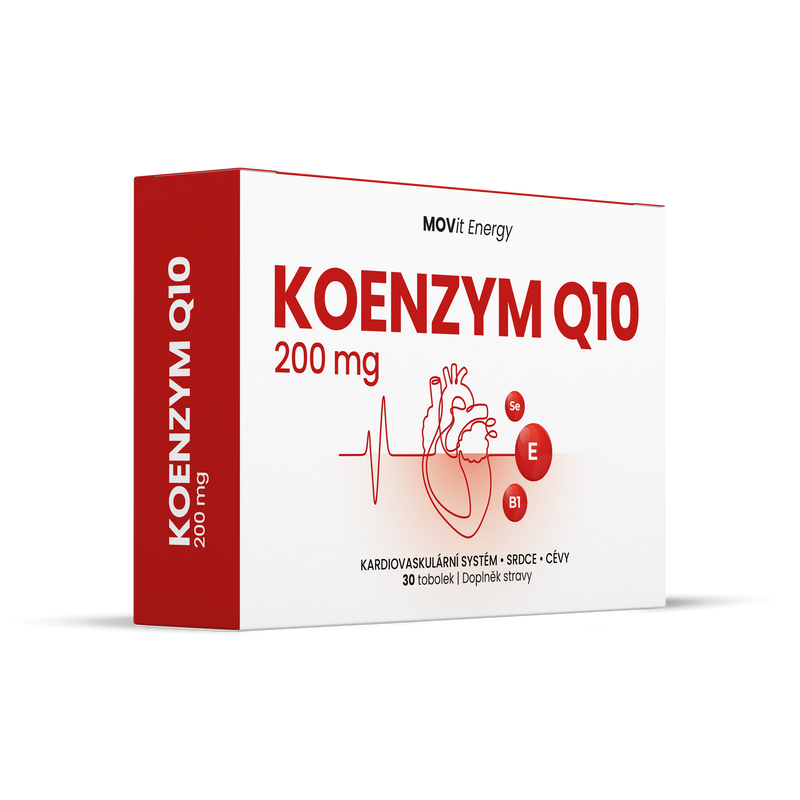 Koenzym Q10 200 mg Extra Strong, 30 tobolek