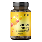 Omega Krill Oil 500 mg s Astaxanthinem, 90 tobolek