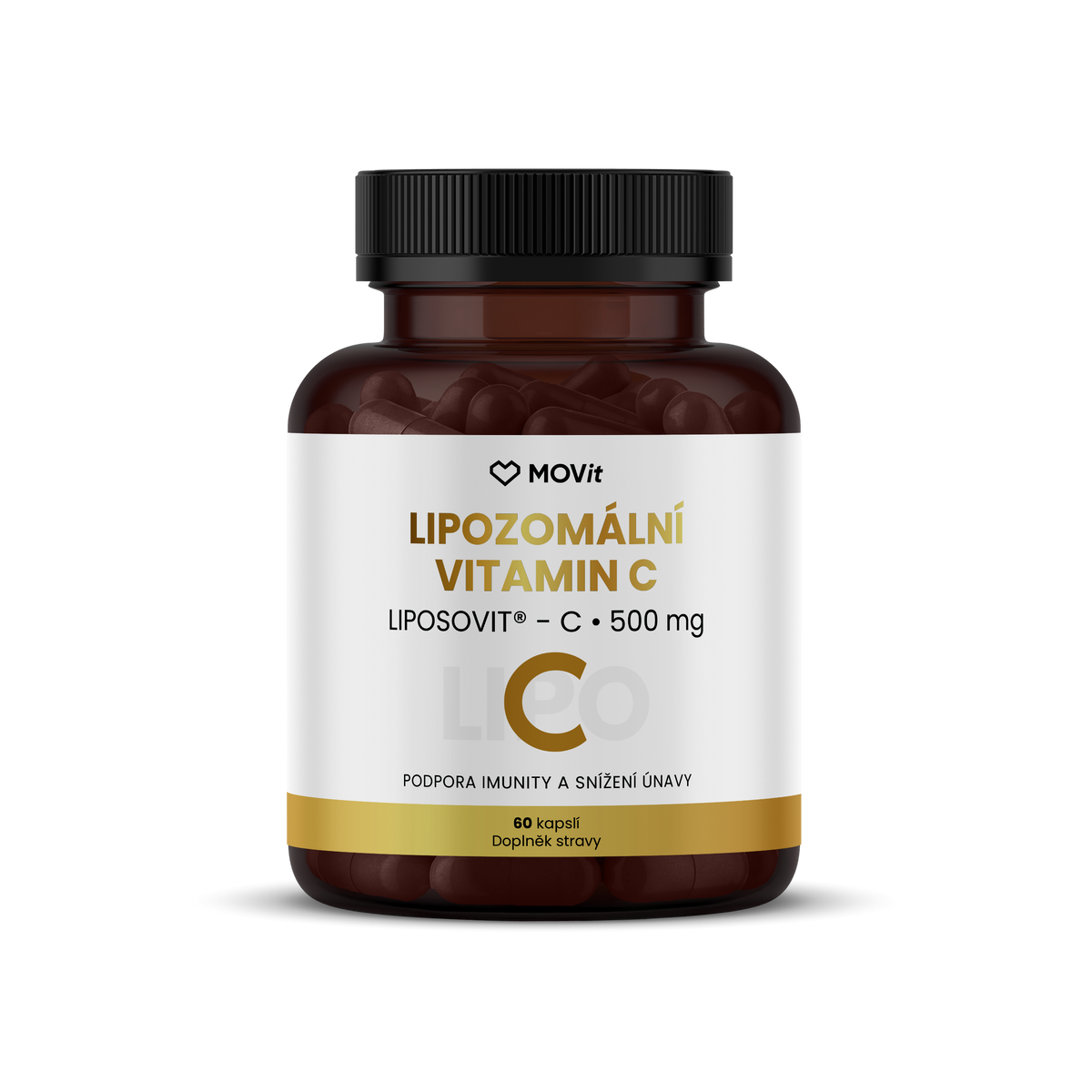 Lipozomální Vitamin C 500 mg, 60 kapslí