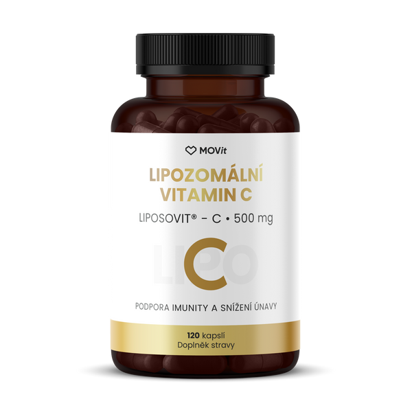 Lipozomální Vitamin C 500 mg, 120 kapslí