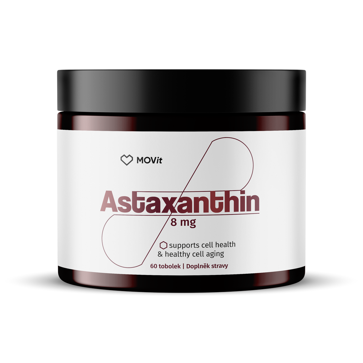 Astaxanthin 8 mg, 60 tobolek