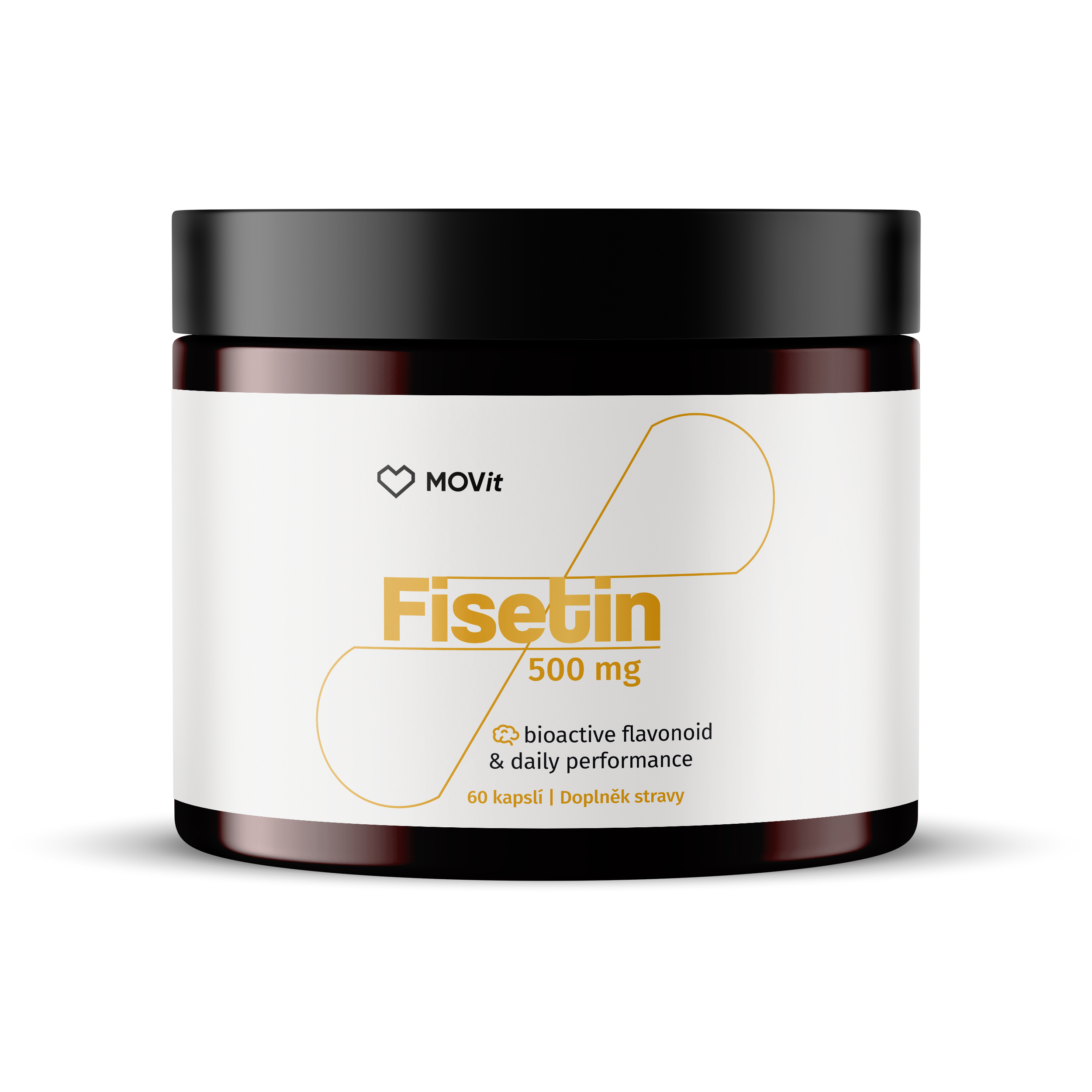 Fisetin 500 mg, 60 kapslí