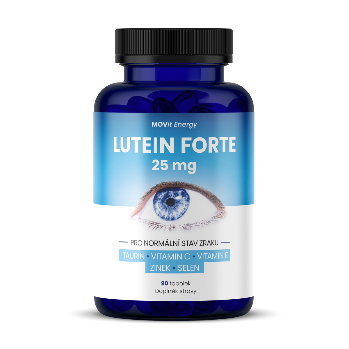 Lutein Forte 25 mg + Taurin, 90 tobolek