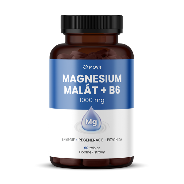 Magnesium Malát 1000 mg + B6, 90 tablet