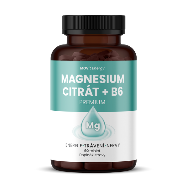Magnesium Citrát 100 mg + B6, 90 tablet