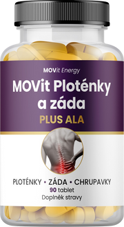 Ploténky a záda PLUS ALA, 90 tablet