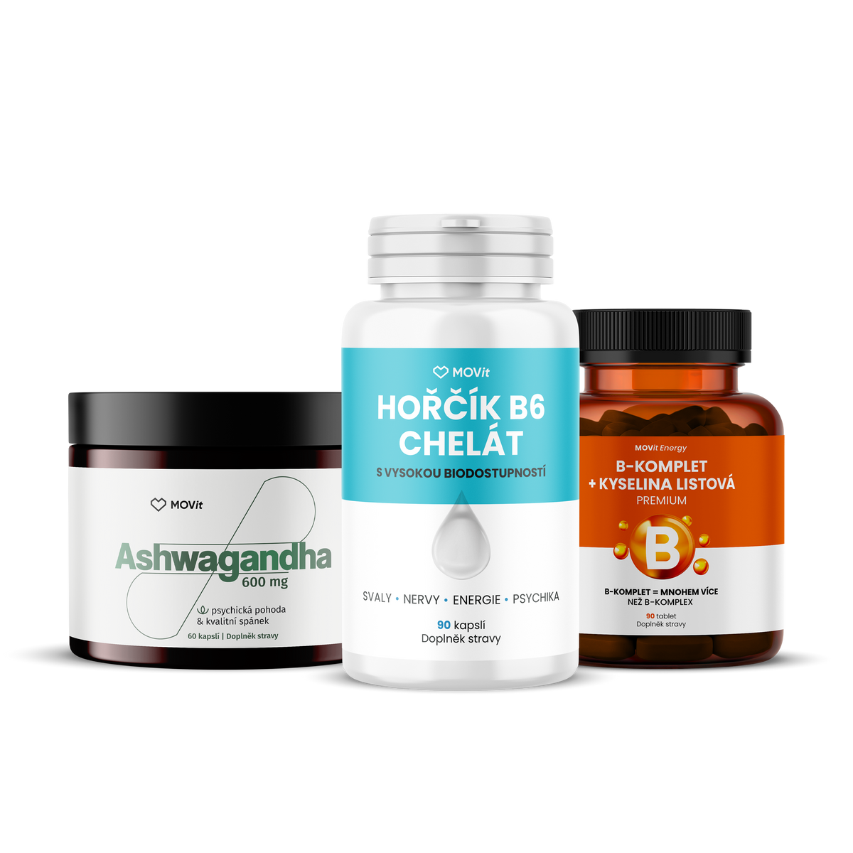 Na vlně klidu (B-komplet, Ashwagandha, Hořčík)