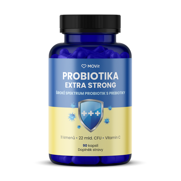 Probiotika EXTRA STRONG, 90 veganských kapslí