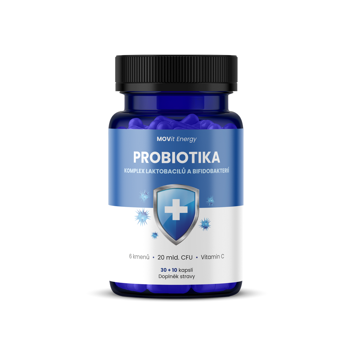 Probiotika - komplex laktobacilů a bifidobakterií 30+10 kapslí
