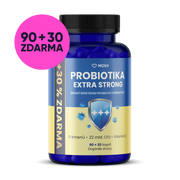 Probiotika EXTRA STRONG, 90+30 veganských kapslí