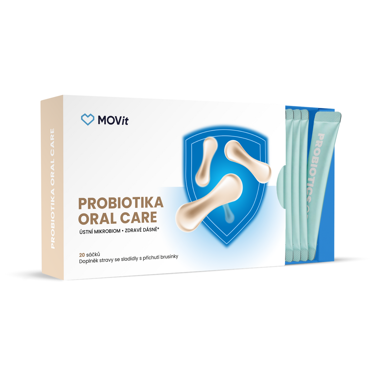 ORAL CARE - Ústní mikrobiom & Zdravé dásně, 20 sáčků