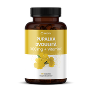 Pupalka dvouletá 1000 mg + Vitamin E, 90 tobolek